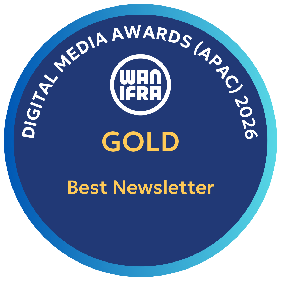 APAC Gold — Best Newsletter (WAN-IFRA Digital Media Awards APAC 2026)